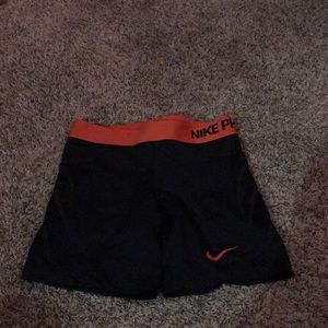 Nike pro biker shorts